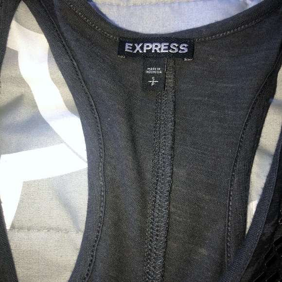 💋💋💋 3 for $20 💋💋Express Grey Razor Back tank - Picture 6 of 8